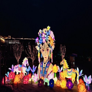 太原  晋阳里元宵游园会：灯火映星河 古韵满里巷